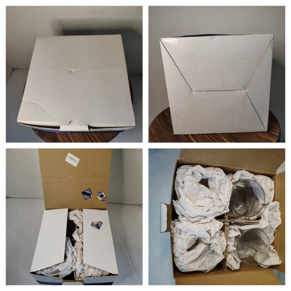 Ravenscroft Crystal Scotch Tumbler 4 Pc Distiller Collection Pure Clean Crystal - Picture 13 of 16